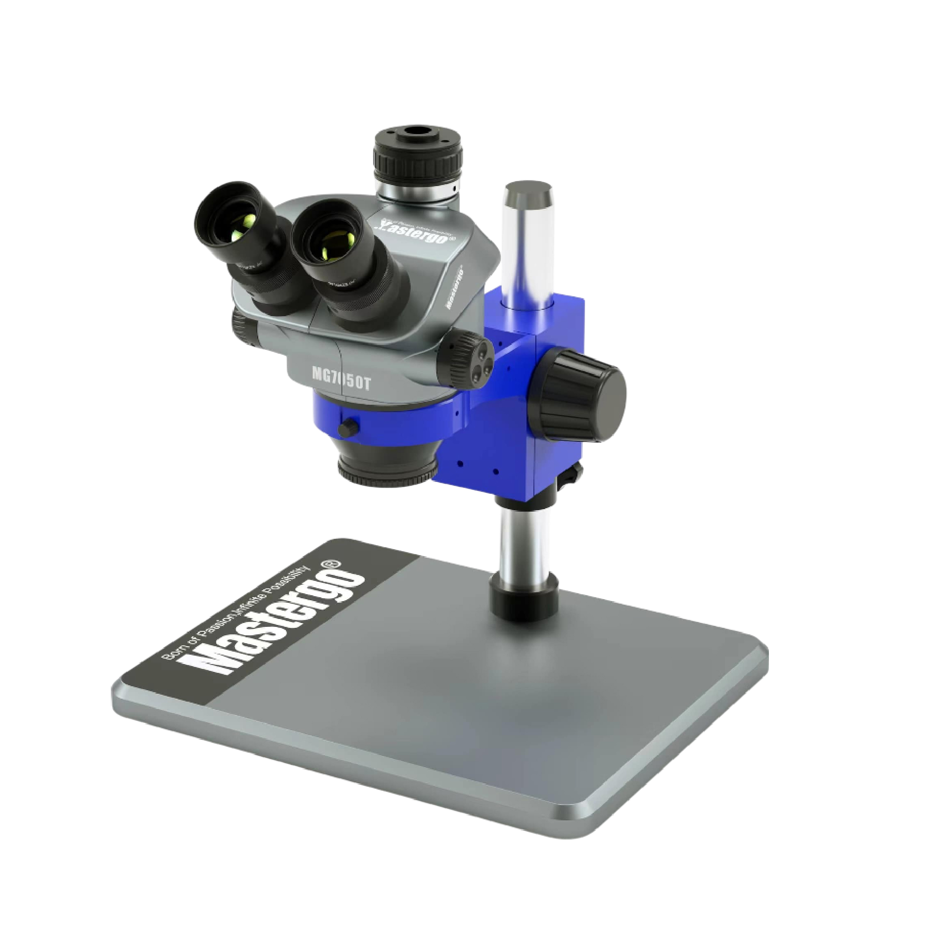 MICROSCOPE MASTERGO INDUSTRIAL TRINOCULAR STEREO MG7050T-B11